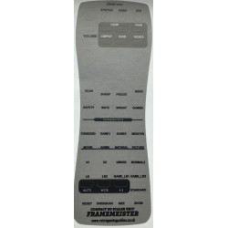 XRGB Mini Framemeister English Remote Translation Overlay lexan - silver